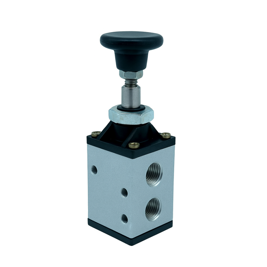 Botão Trava 1/4X5/2vias