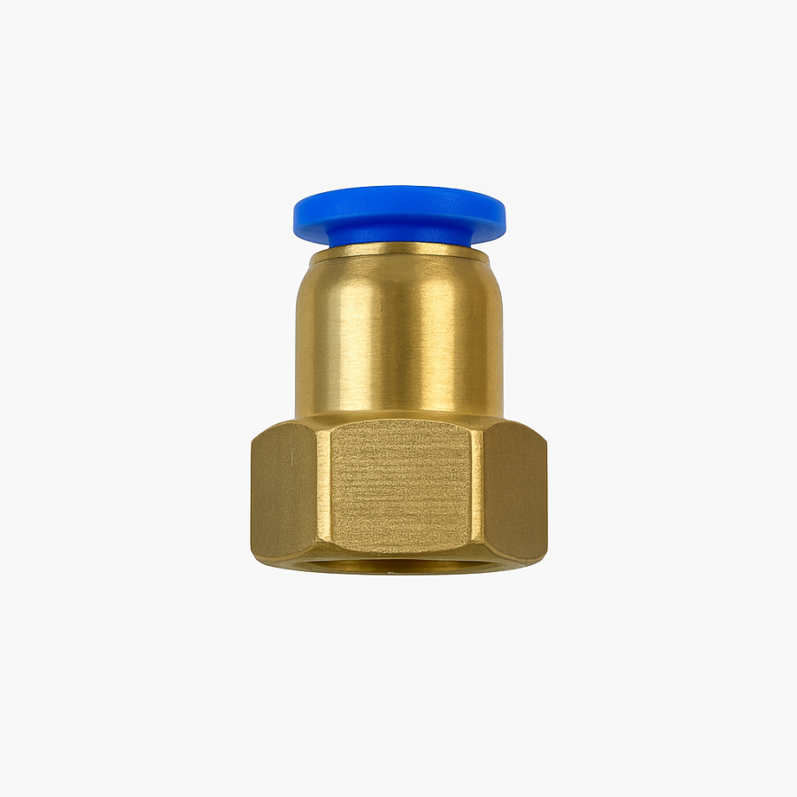 Conexão Reta Femea Plástica