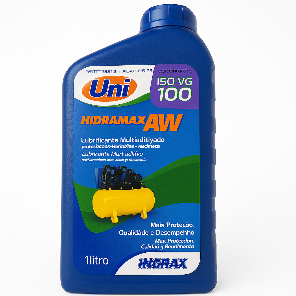 Óleo Hidramax AW100 1LT