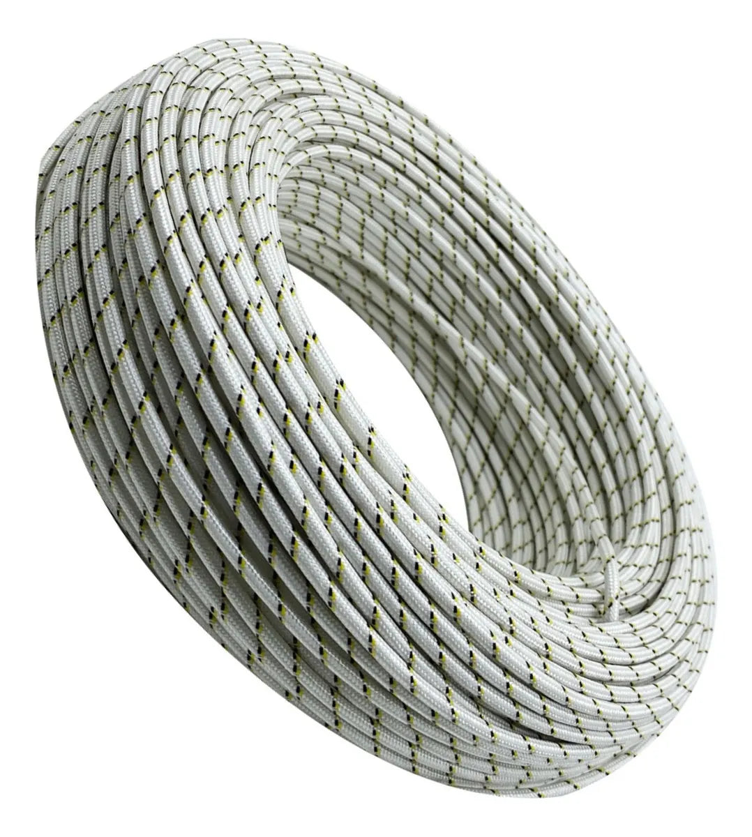 Fio Alta Temperatura Silicone com Malha fibra de vidro 4mm