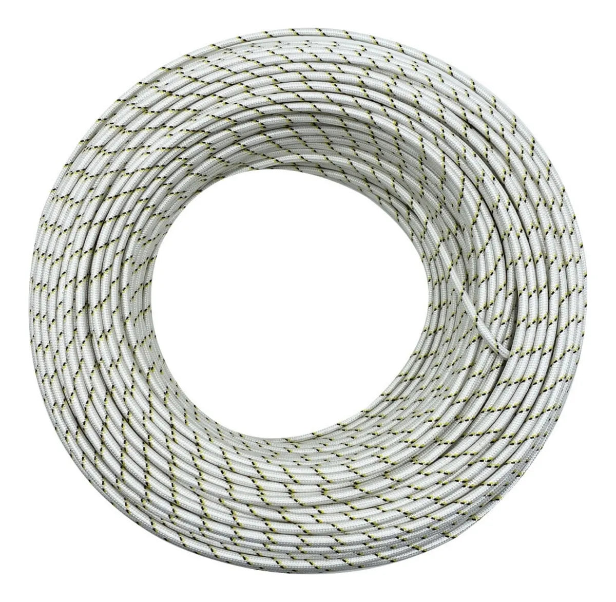 Fio Alta Temperatura Silicone com Malha fibra de vidro 4mm