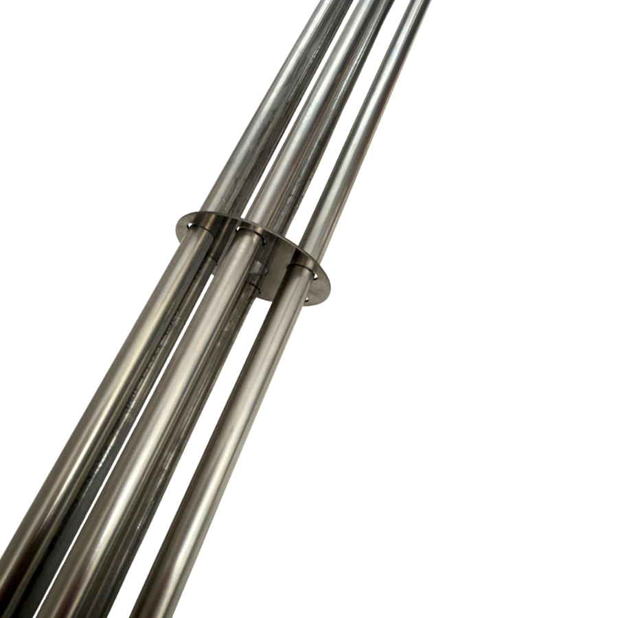 Resistencia aquecedor de imersão U3 1500mm Inox